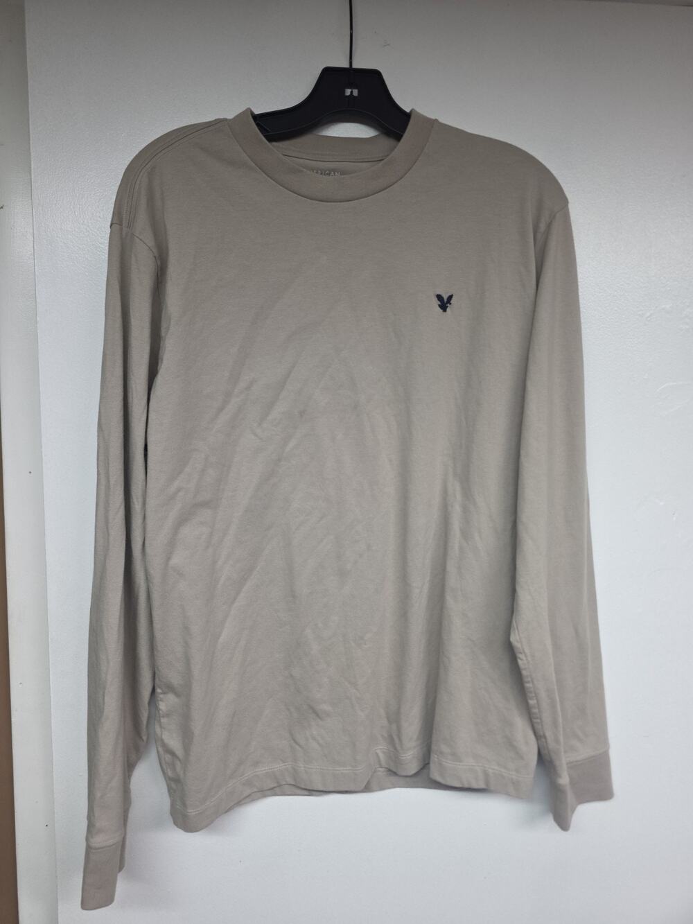 American Eagle Men's Long Sleeve T-Shirt Super Soft, Medium